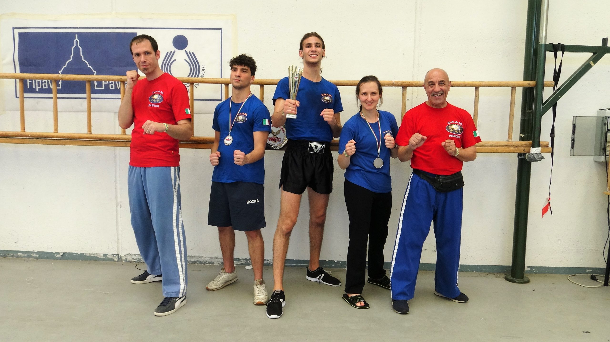 kickboxing milano caam fighters trofei
