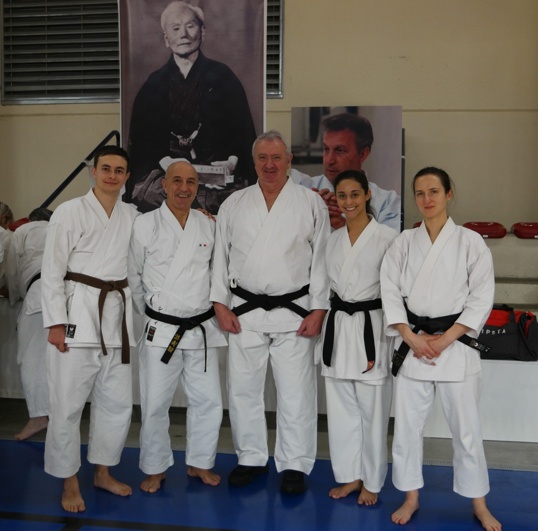 maestro terzulli e cinture nere CAAM Milano
